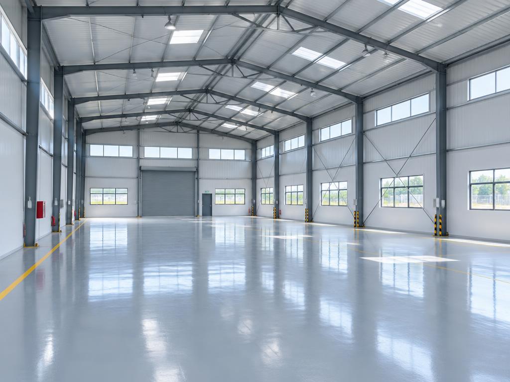 PEB Factory Shed with Epoxy Floor